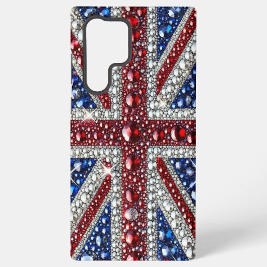 Samsung Galaxy S22ウルトラケースUKカラー Galaxyケース (裏面)