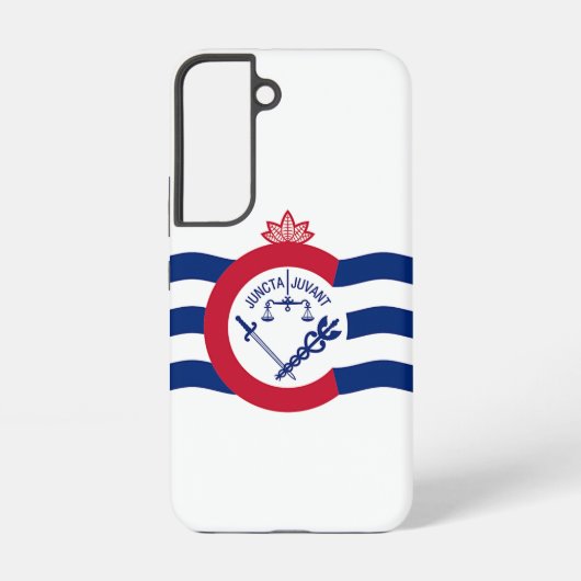 Samsung Galaxy S22ケース国旗 Galaxyケース (裏面)