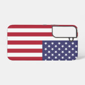 Samsung Galaxy S22ケース アメリカ国旗 Galaxyケース (裏面横)