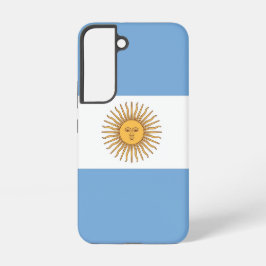 Samsung Galaxy S22ケース アルゼンチンの国旗