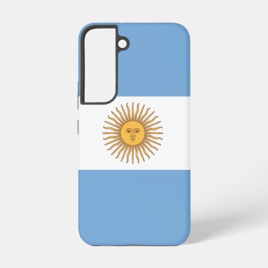 Samsung Galaxy S22ケース アルゼンチンの国旗 Galaxyケース (裏面)