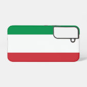 Samsung Galaxy S22ケース イタリアの国旗 Galaxyケース (裏面横)