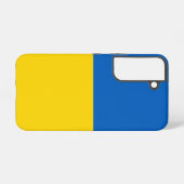 Samsung Galaxy S22ケース ウクライナの国旗 Galaxyケース (裏面横)
