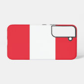 Samsung Galaxy S22ケース オーストリアの国旗 Galaxyケース (裏面横)