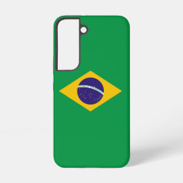 Samsung Galaxy S22ケース ブラジルの国旗