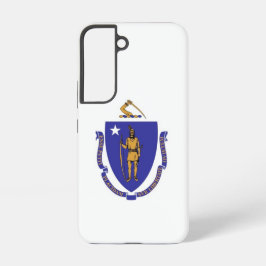 Samsung Galaxy S22ケース マサチューセッツ州の旗