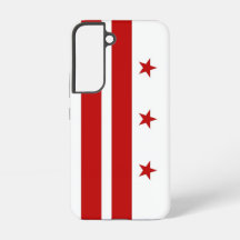Samsung Galaxy S22ケース ワシントンD.C.の旗