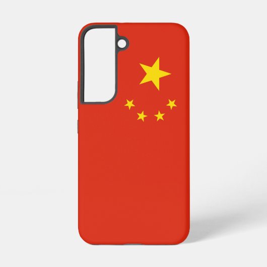 Samsung Galaxy S22ケース 中国の国旗 Galaxyケース (裏面)
