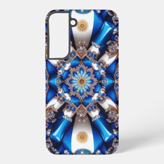 Samsung Galaxy S22プラス・ケース・アルゼンチン・カラー Galaxyケース (裏面)