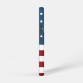 Samsung Galaxy S22 アメリカ国旗ケース Galaxyケース (右側面)