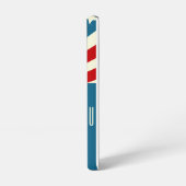 Samsung galaxy s22 アメリカ国旗ケース galaxyケース (左側面)