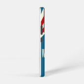Samsung galaxy s22 アメリカ国旗ケース galaxyケース (右側面)