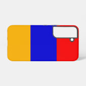 Samsung Galaxy S22 カバー アルメニアの国旗 (裏面横)
