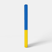 Samsung Galaxy S22 カバー ウクライナの国旗 (左側面)