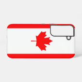 Samsung Galaxy S22 カバー カナダの国旗 (裏面横)