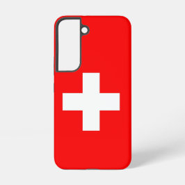 Samsung Galaxy S22 カバー スイスの国旗