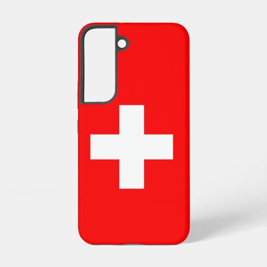 Samsung Galaxy S22 カバー スイスの国旗 (裏面)