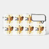 Samsung Galaxy S22 カーケース Galaxyケース (裏面横)