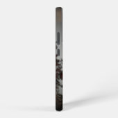 Samsung Galaxy S22+ケースと飛行機ブルースカイ Samsung Galaxyケース (右側面)