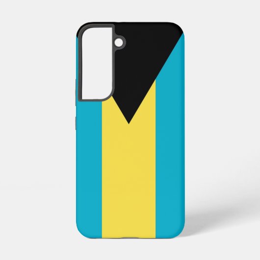 Samsung Galaxy S22 ケース バハマの国旗 (裏面)