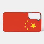 Samsung Galaxy S22+ケース 中国の国旗 Galaxyケース (裏面横)