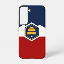 Samsung Galaxy S22 Case Flag of Utah, USA S22ケース
