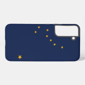 Samsung Galaxy S22 Plusケース アメリカ アラスカ州の旗 Galaxyケース (裏面横)