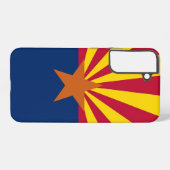 Samsung Galaxy S22 Plusケース アメリカ アリゾナ州の旗 Galaxyケース (裏面横)