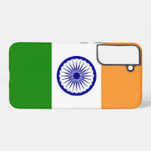 Samsung Galaxy S22 Plusケース インドの国旗 Galaxyケース (裏面横)