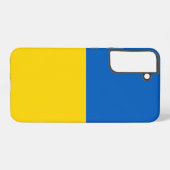Samsung Galaxy S22 Plusケース ウクライナの国旗 Galaxyケース (裏面横)