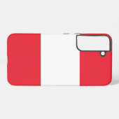Samsung Galaxy S22 Plusケース オーストリアの国旗 Galaxyケース (裏面横)