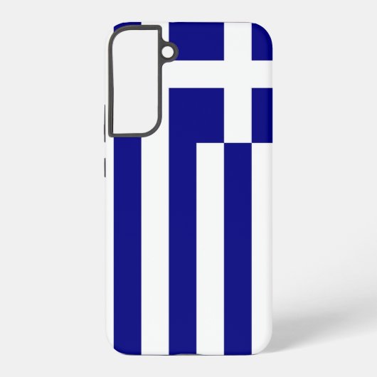 Samsung Galaxy S22 Plusケース ギリシャの国旗 Galaxyケース (裏面)