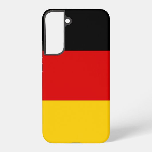 Samsung Galaxy S22 Plusケース ドイツの国旗 Galaxyケース (裏面)