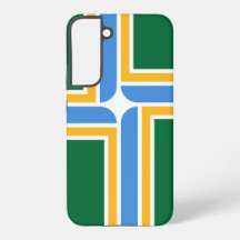 Samsung Galaxy S22 Plusケース ポートランドの旗