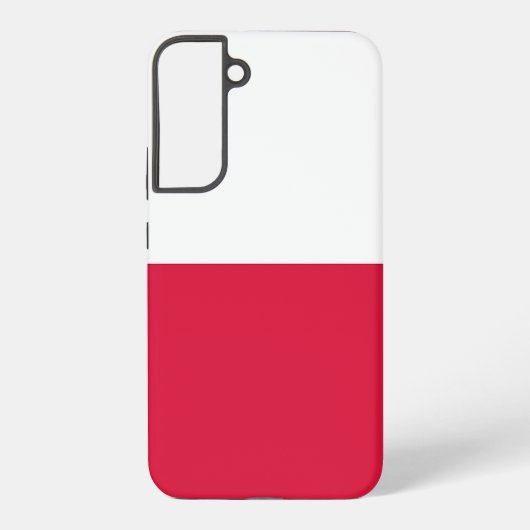 Samsung Galaxy S22 Plusケース ポーランドの国旗 Galaxyケース (裏面)