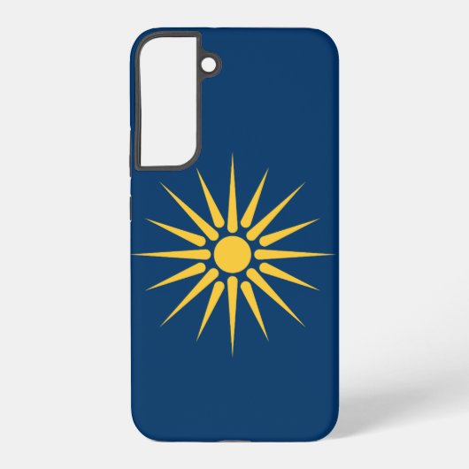 Samsung Galaxy S22 Plusケース マケドニアの旗 Galaxyケース (裏面)