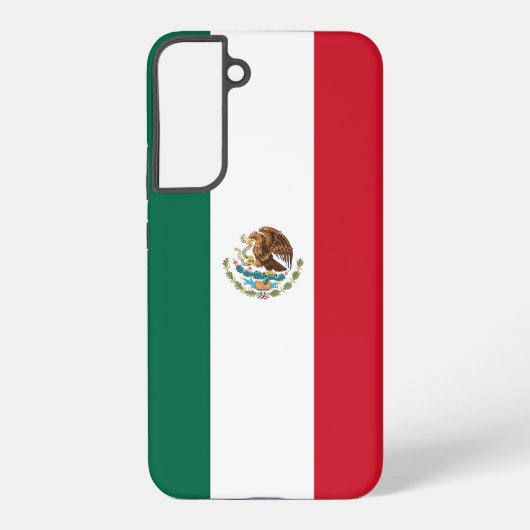 Samsung Galaxy S22 Plusケース メキシコの国旗 Galaxyケース (裏面)