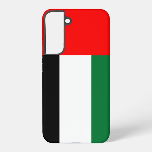 Samsung Galaxy S22 Plusケース UAEの旗 Galaxyケース (裏面)