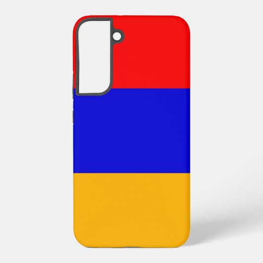 Samsung Galaxy S22 Plus カバー アルメニアの国旗 (裏面)