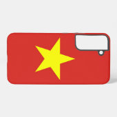 Samsung Galaxy S22 Plus カバー ベトナムの国旗 (裏面横)