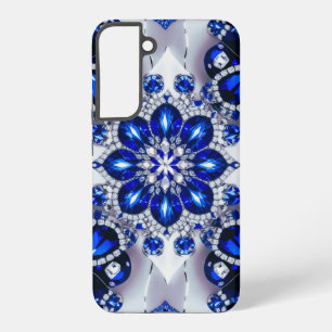Samsung Galaxy S22 Plus カバー 青と白のカラー