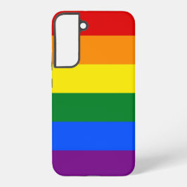 Samsung Galaxy S22 Plus カバー LGBTの旗