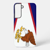 Samsung Galaxy S22 Plus Case American Samoa, US Samsung Galaxyケース (裏面)