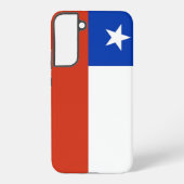 Samsung Galaxy S22 Plus Case Flag of Chile Samsung Galaxyケース (裏面)