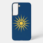 Samsung Galaxy S22 Plus Case Flag of Macedonia Samsung Galaxyケース (裏面)