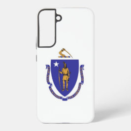 Samsung Galaxy S22 Plus Case Flag of Massachusetts S22+ケース