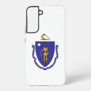 Samsung Galaxy S22 Plus Case Flag of Massachusetts S22+ケース