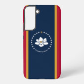 Samsung Galaxy S22 Plus Case Flag of Mississippi Galaxyケース (裏面)