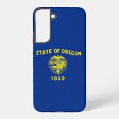 Samsung Galaxy S22 Plus Case Flag of Oregon Galaxyケース (裏面)