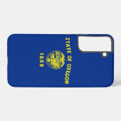 Samsung Galaxy S22 Plus Case Flag of Oregon Galaxyケース (裏面横)